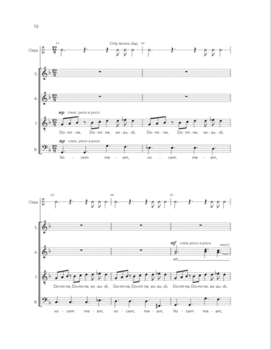 De Profundis Divisi scores gallery preview page 8