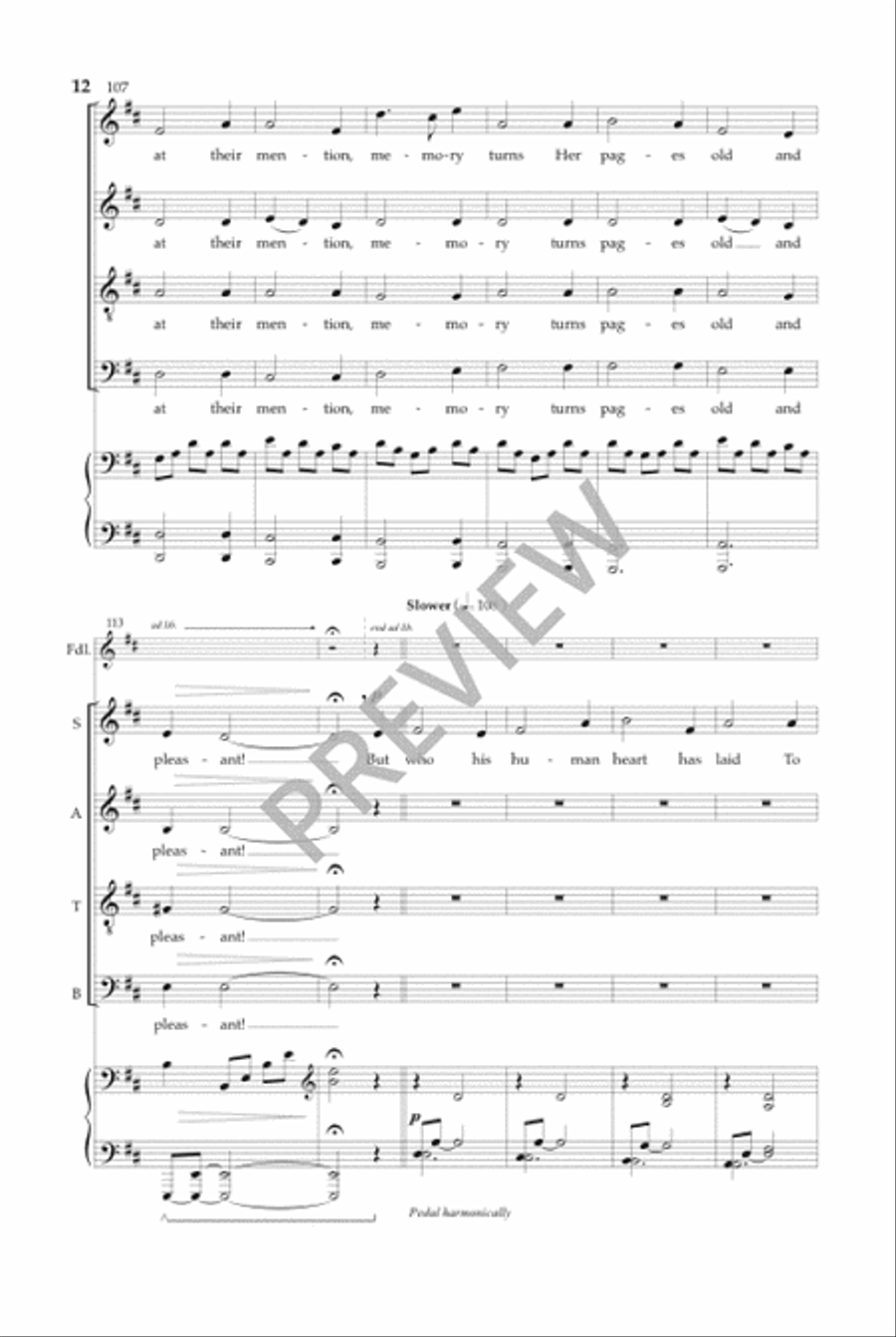 The Immortal Memory The Immortal Memory 4-Part scores gallery preview page 13