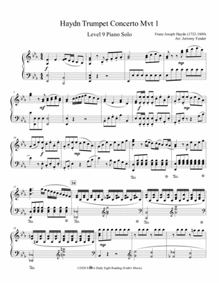 Haydn Trumpet Concerto Mvt 1
