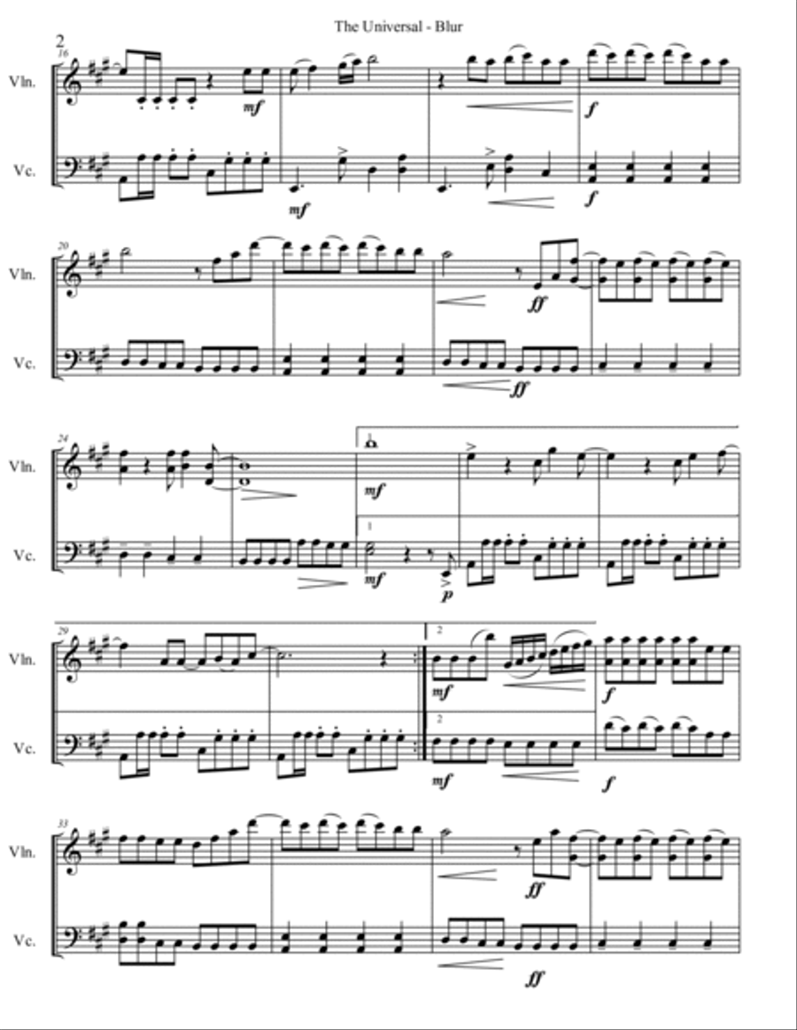 The Universal Set of Parts scores gallery preview page 3