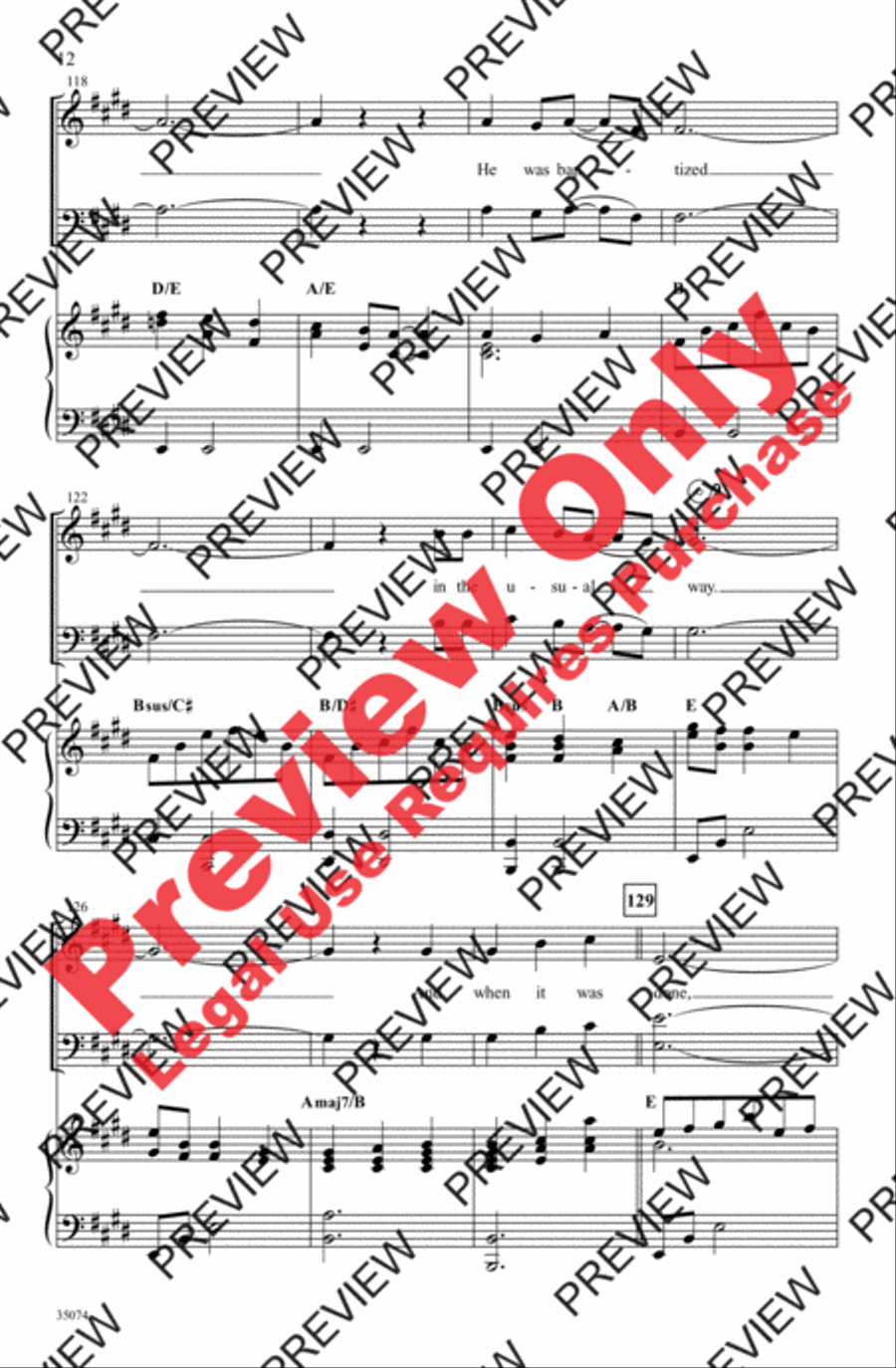 Wings of a Dove 4-Part scores gallery preview page 12