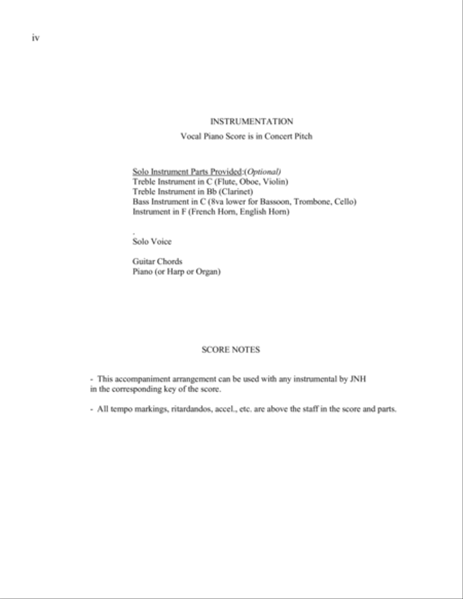 Adagio No 1, My Salvation from An Adagio Suite for Solo High Voice and Piano Piano, Vocal, Guitar scores gallery preview page 4