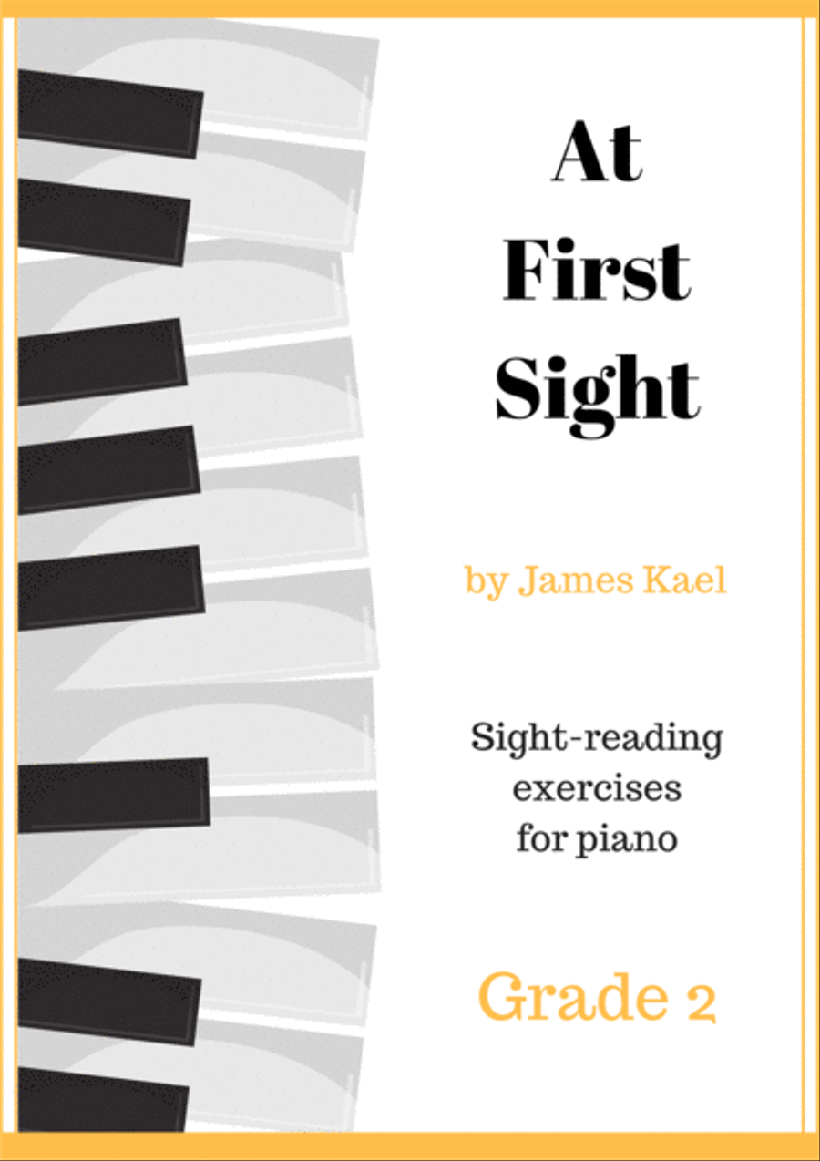 At First Sight: Grade 2 Piano Method scores gallery preview page 1