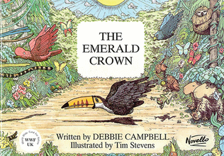 Book cover for Debbie Campbell: The Emerald Crown (Vocal Score)