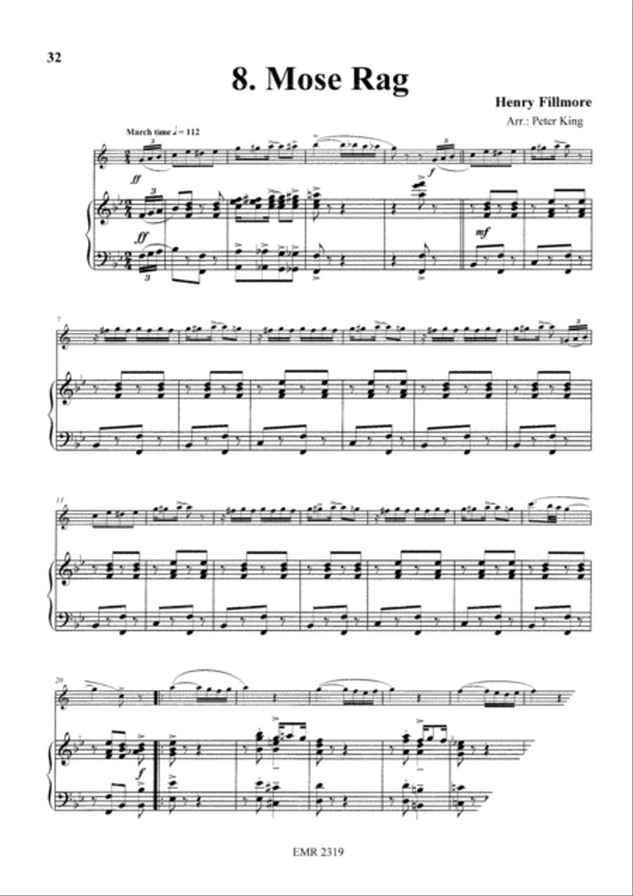 15 Rags Tenor Saxophone scores gallery preview page 10