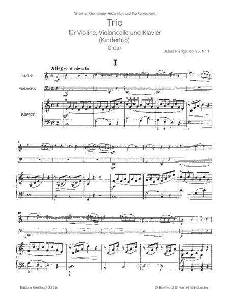Children's Trios Op. 35