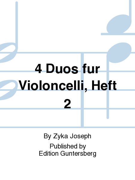 4 Duos fur Violoncelli, Heft 2