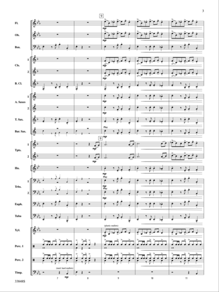 El Tango Concert Band scores gallery preview page 3
