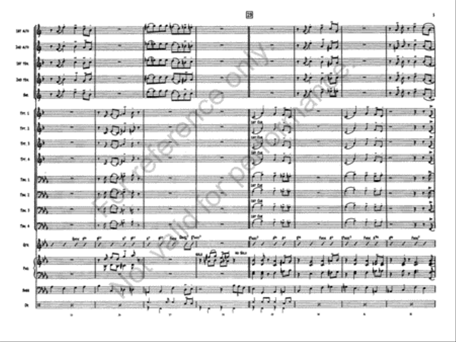 Christmas and Holiday Jazz Saver Pack Jazz Ensemble scores gallery preview page 19