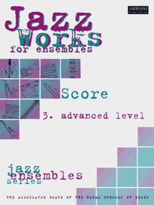 Book cover for Jazz Works for ensembles, 3. Advanced Level (Score Edition Pack)