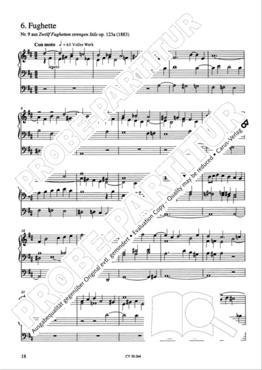 Free organ music for the Worship Service Organ Solo scores gallery preview page 19