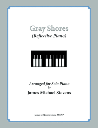 Book cover for Gray Shores (Reflective Piano)