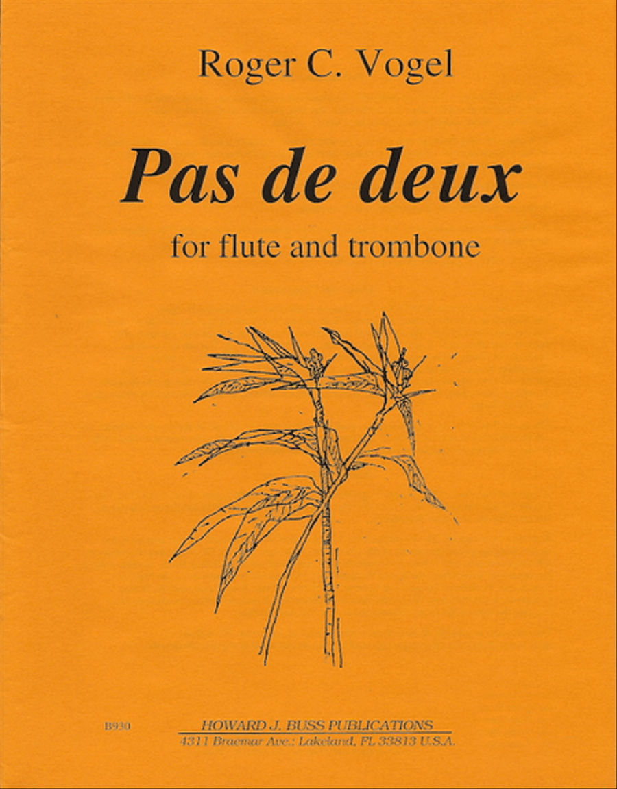 Pas de deux Flute scores gallery preview page 1