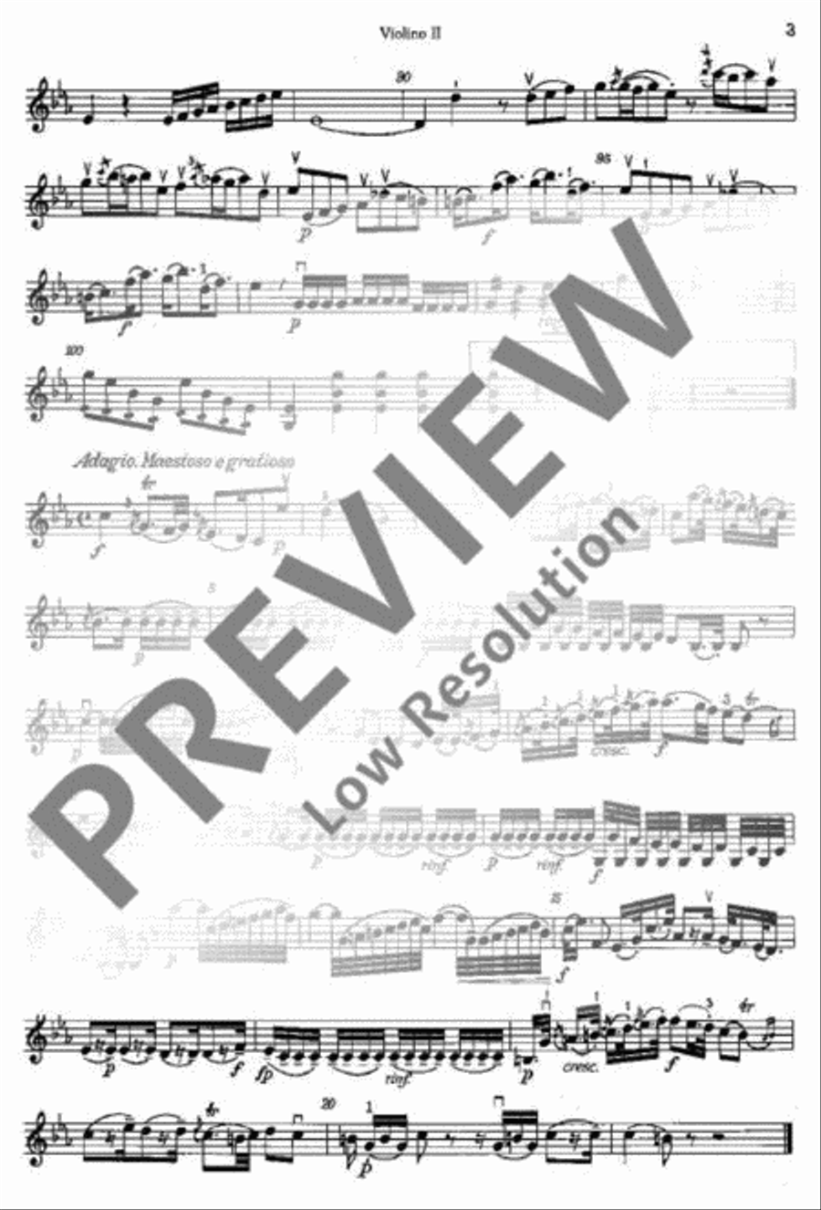 Symphony A 10 Violin scores gallery preview page 4