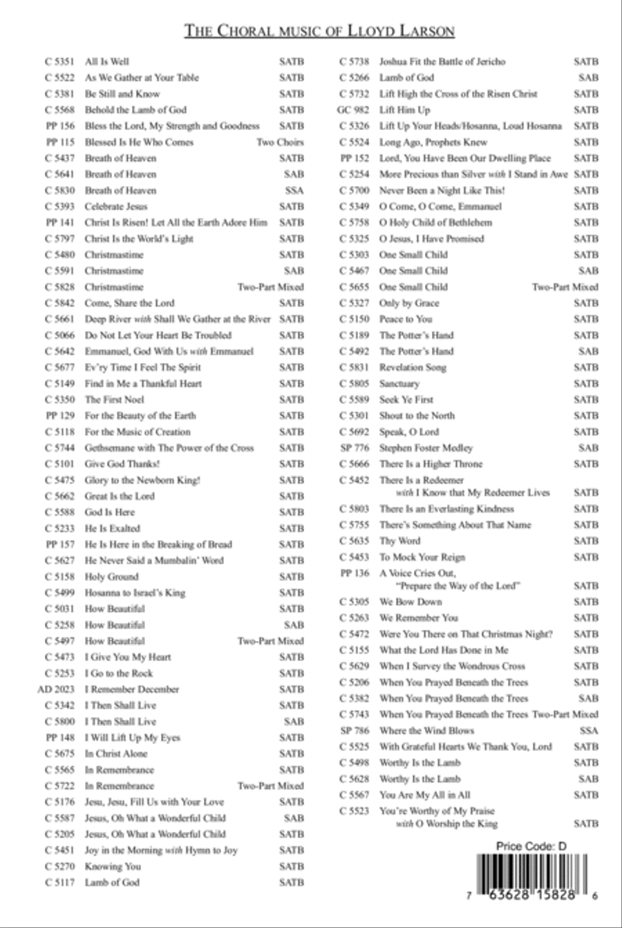 Christmastime Unison Choir scores gallery preview page 13