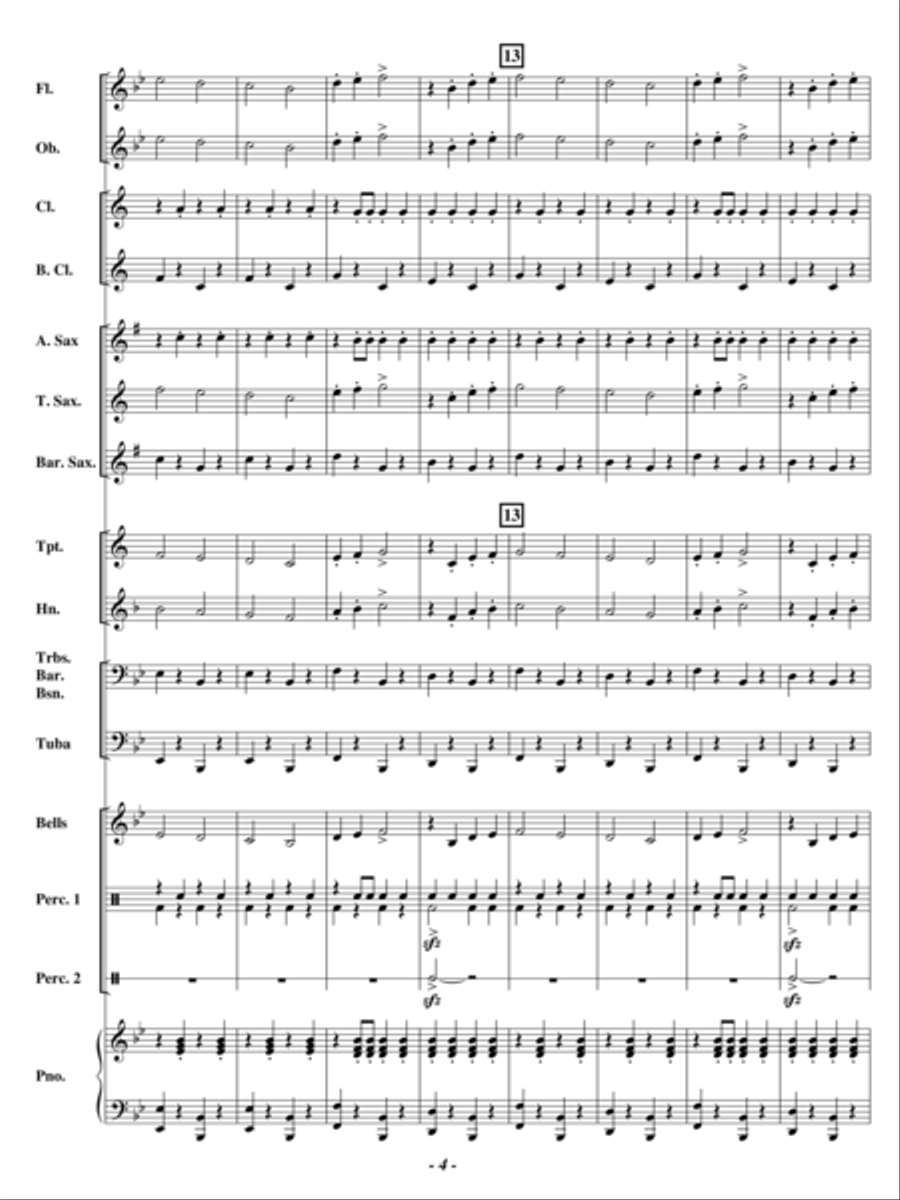 Independentia Concert Band scores gallery preview page 3