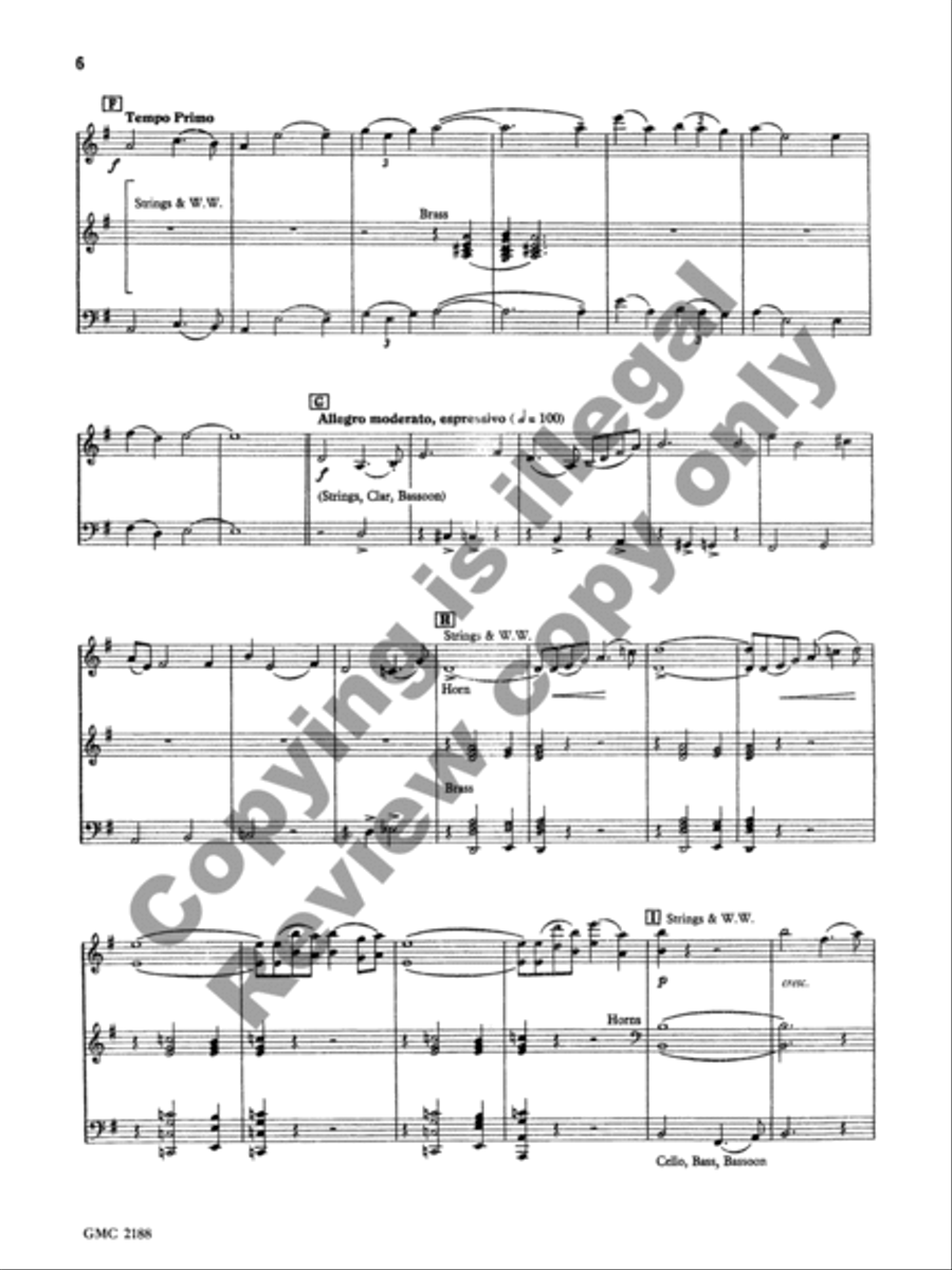 Symphonette in D (Condensed Score/Piano Part) Piano scores gallery preview page 9