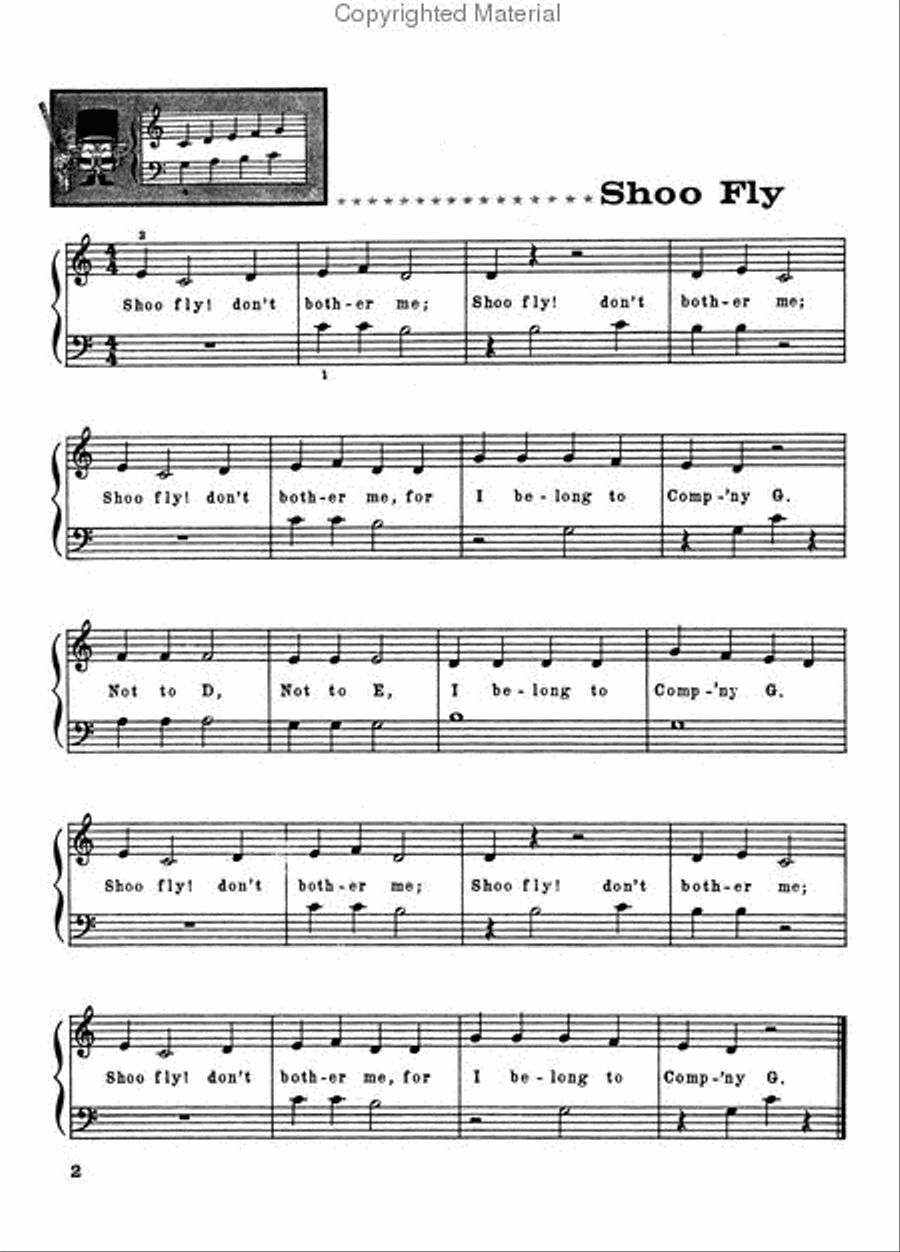 Alfred d'Auberge Piano Course Recital Book, Book 1 Piano Method scores gallery preview page 2