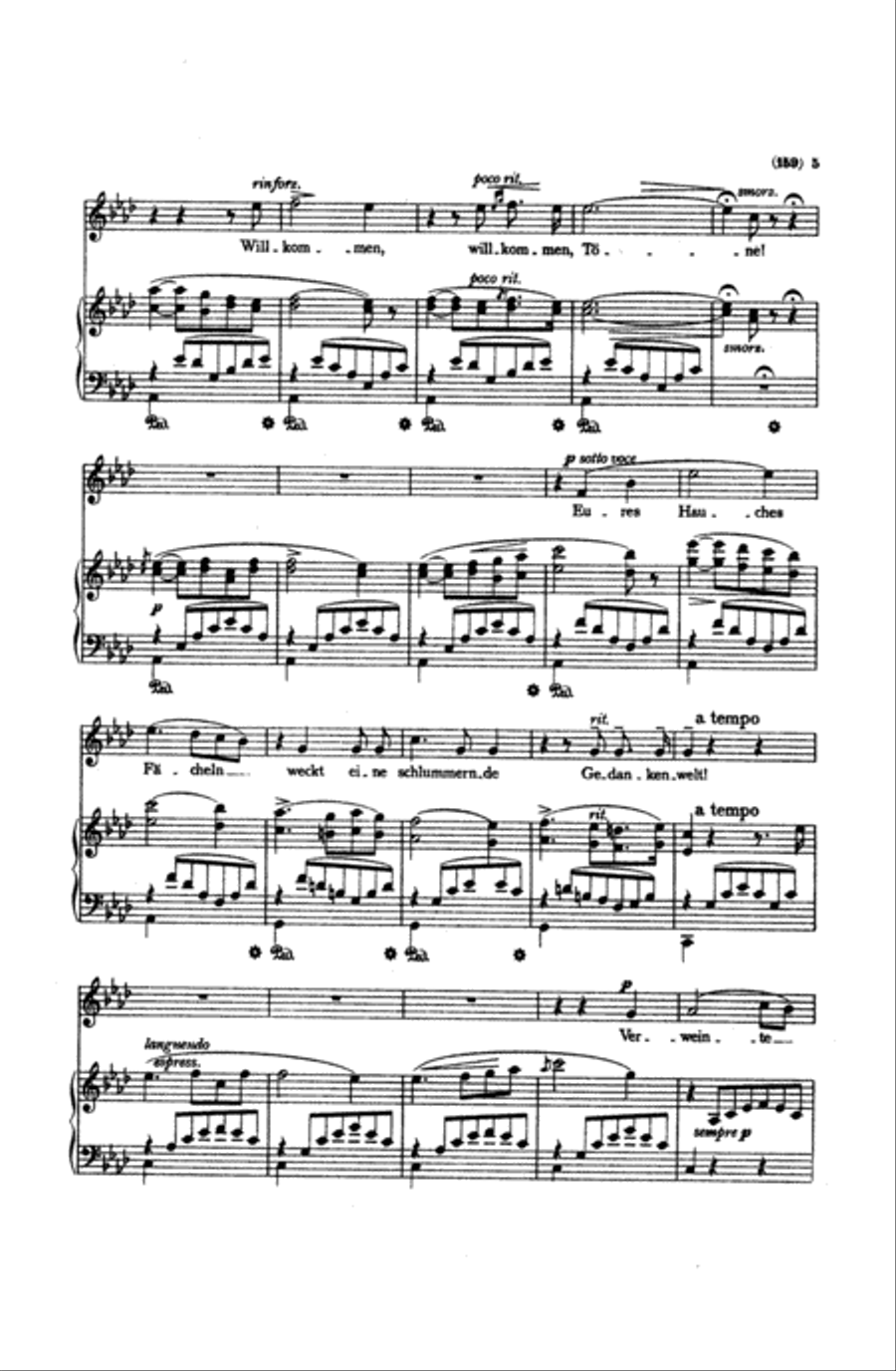 Liszt: Songs, Volume II, Nos. 14-25 (Italian or German) Voice scores gallery preview page 4