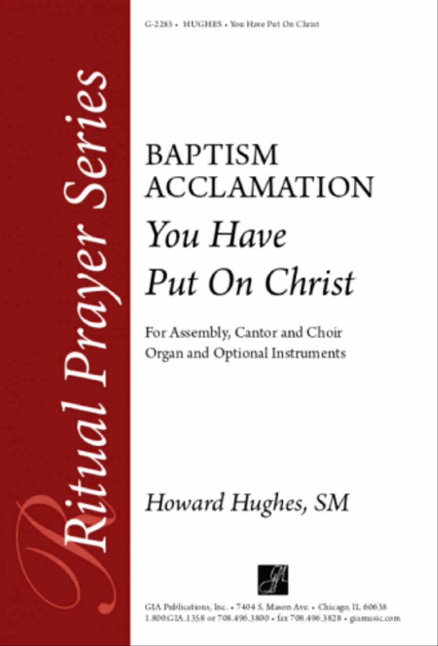You Have Put On Christ Unison Choir scores gallery preview page 1