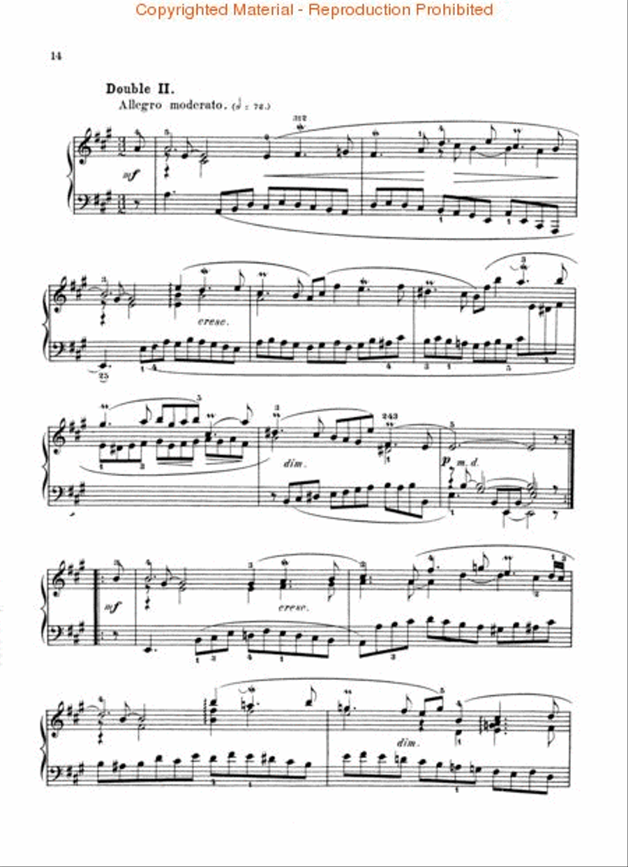 English Suites – Book 1 Piano Solo scores gallery preview page 3