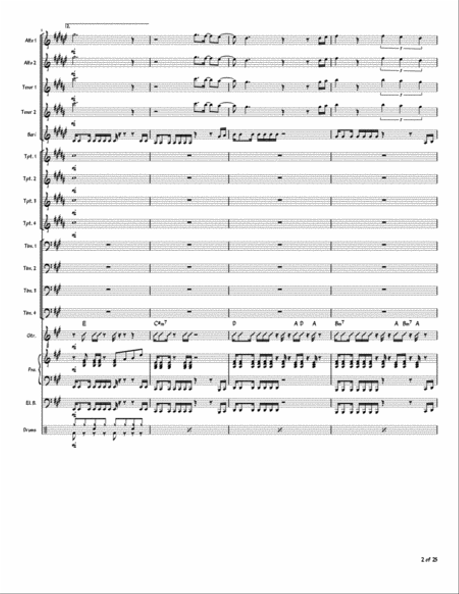 Something About You Something About You Jazz Ensemble scores gallery preview page 3