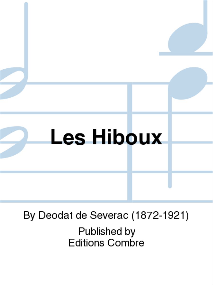 Les Hiboux Les Hiboux Baritone Voice scores gallery preview page 1