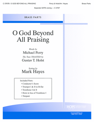 Book cover for O God Beyond All Praising