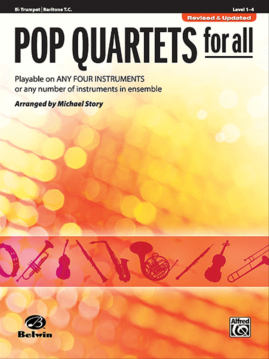 Pop Quartets for All Small Ensemble scores gallery preview page 1