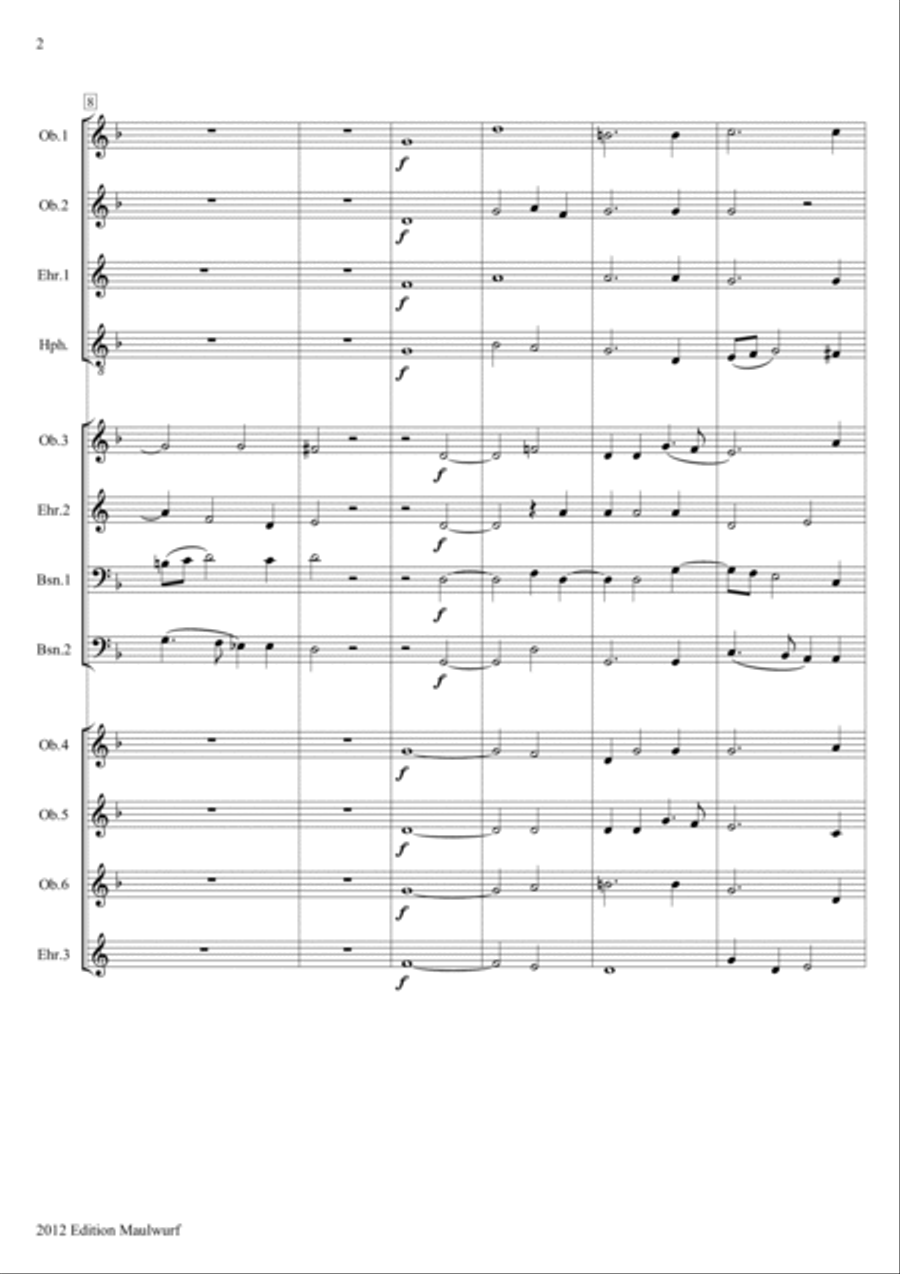 O Magnum Mysterium Woodwind Ensemble scores gallery preview page 4