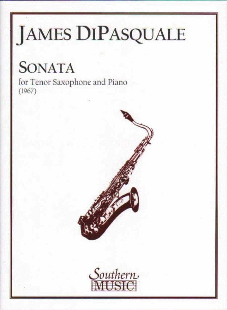 Sonata Tenor Saxophone scores gallery preview page 1