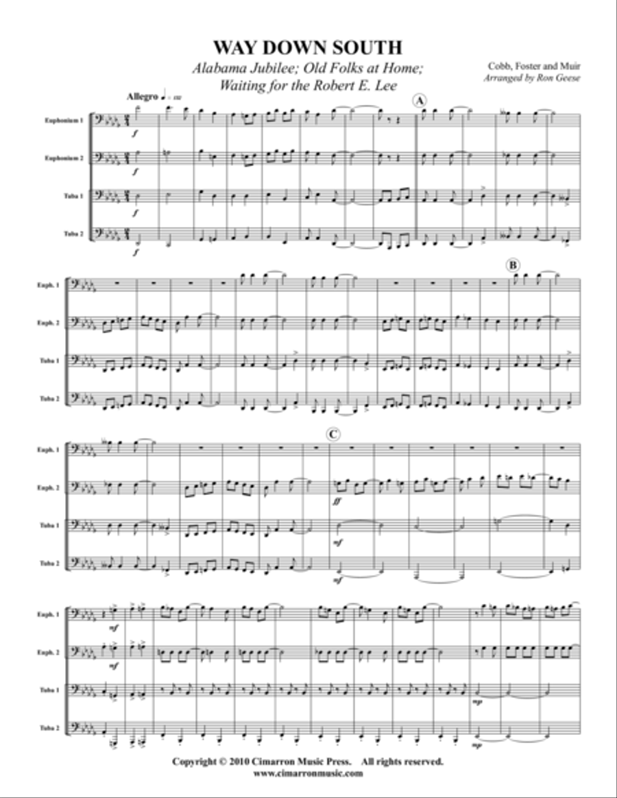 Way Down South Way Down South EETT scores gallery preview page 1