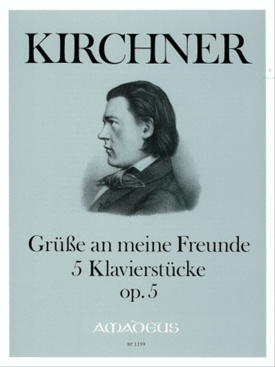 Gruesse an meine Freunde op. 5 Piano Solo scores gallery preview page 1