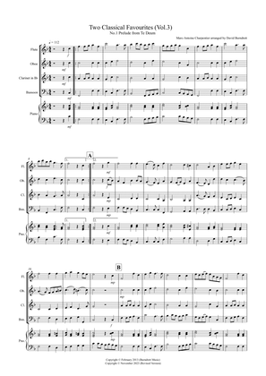 2 Classical Favourites for Wind Quartet (volume three)