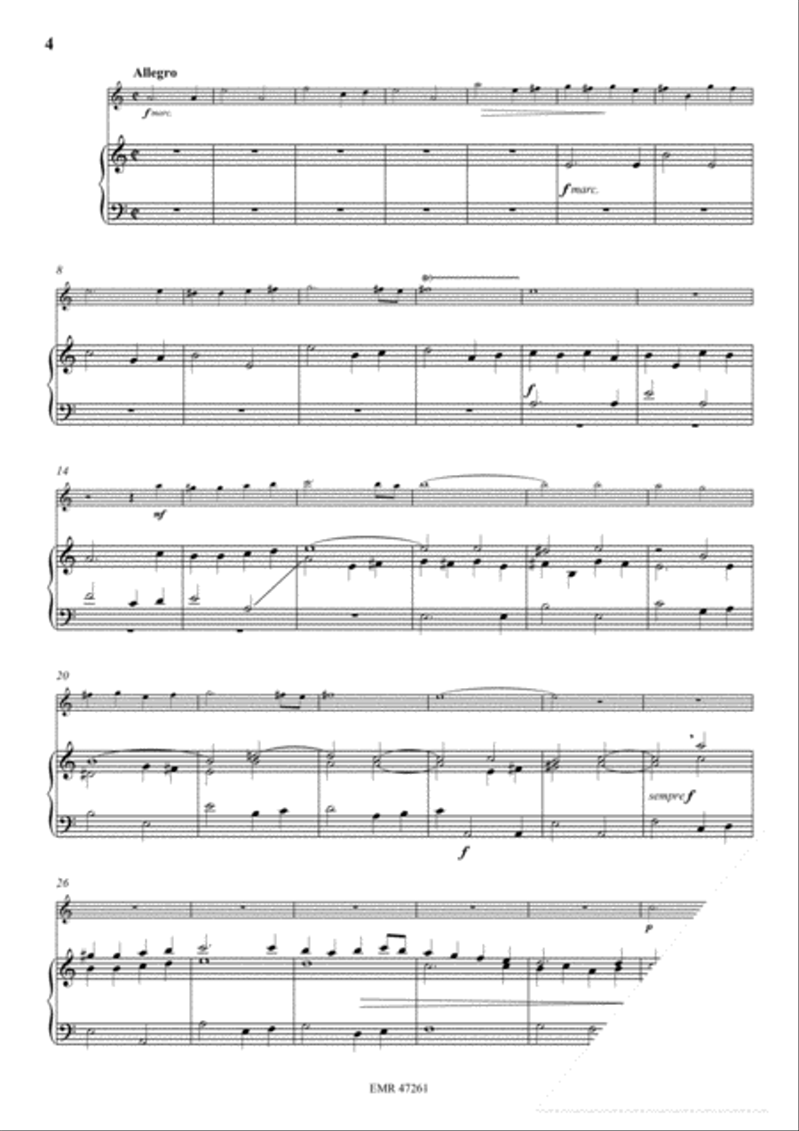 Turmsonate Flute Solo scores gallery preview page 4
