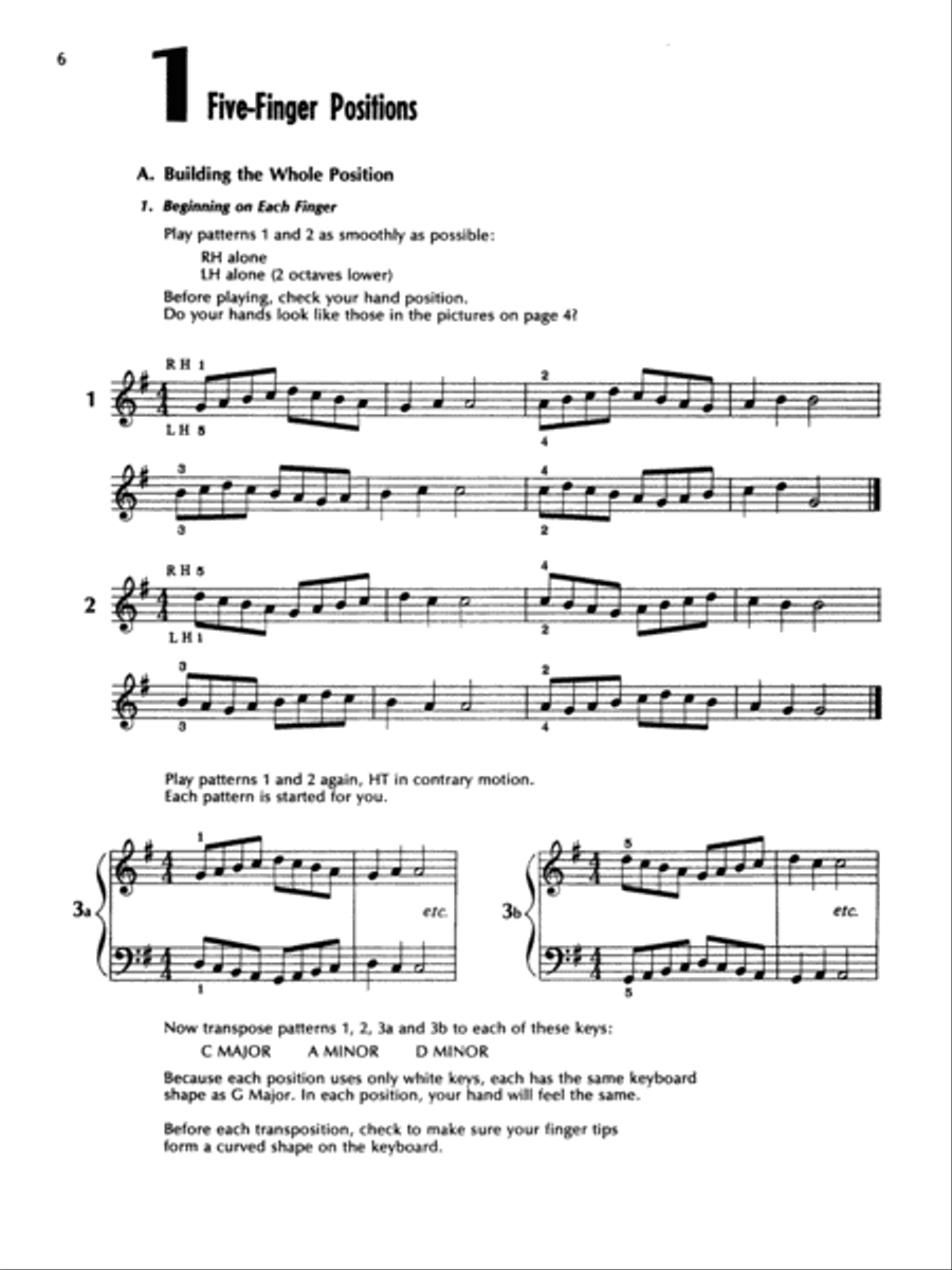 Musical Fingers, Book 1 Musical Fingers, Book 1 Piano Method scores gallery preview page 3