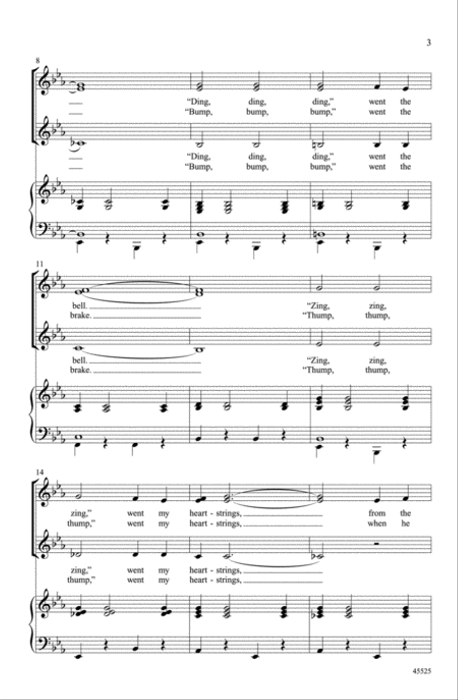 A Tribute to Judy Garland Choir scores gallery preview page 2