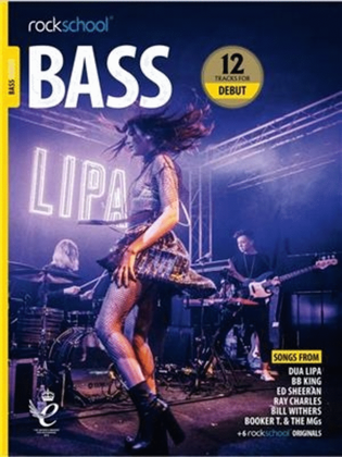 Book cover for Rockschool Bass Debut (2018)