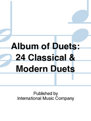 Book cover for 24 Classical & Modern Duets
