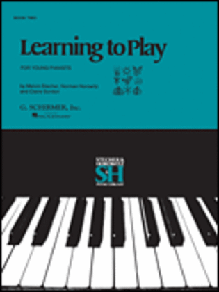 Book cover for Learning to Play Instructional Series - Book II