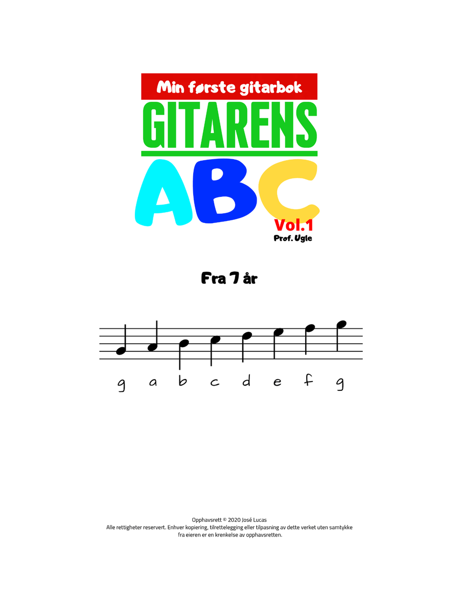 Gitarens ABC Vol.1 Guitar scores gallery preview page 3