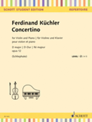 Concertino in D Major, Op. 12