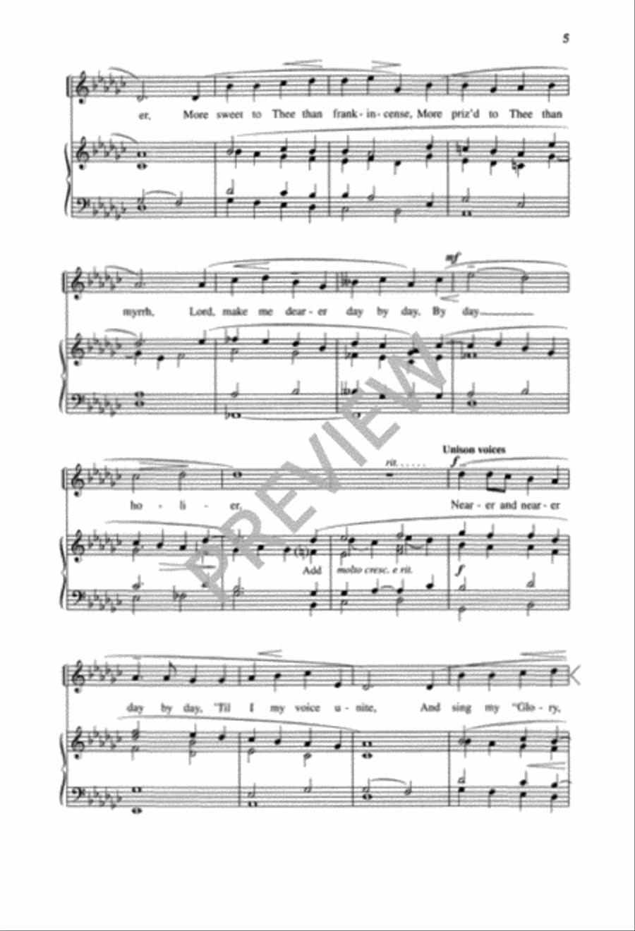 The Journey 4-Part scores gallery preview page 5