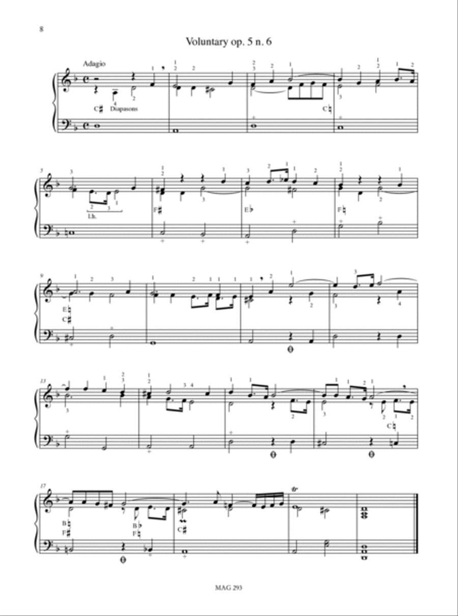 6 Voluntaries for Harp 6 Voluntaries for Harp Harp scores gallery preview page 3