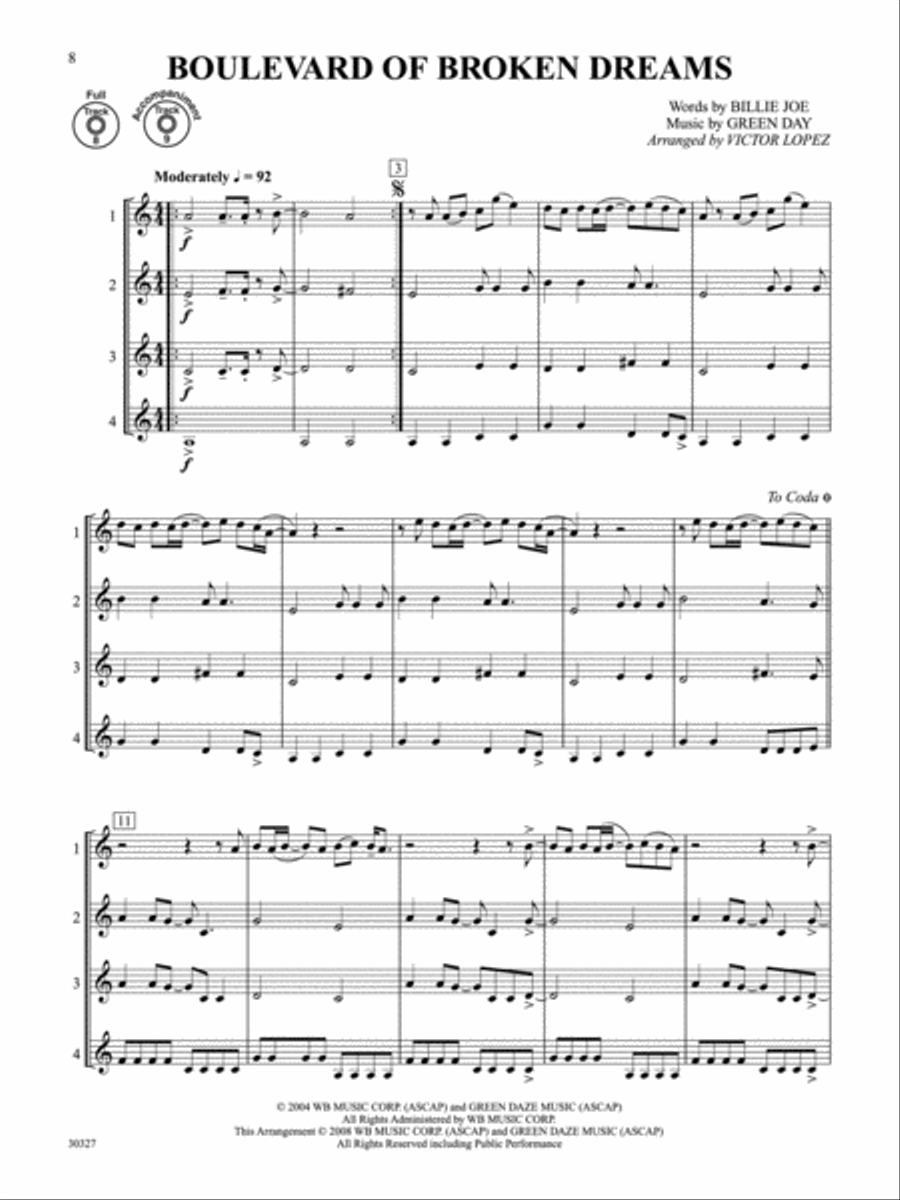 Flex-Ability More Pops -- Solo-Duet-Trio-Quartet with Optional Accompaniment Small Ensemble scores gallery preview page 5