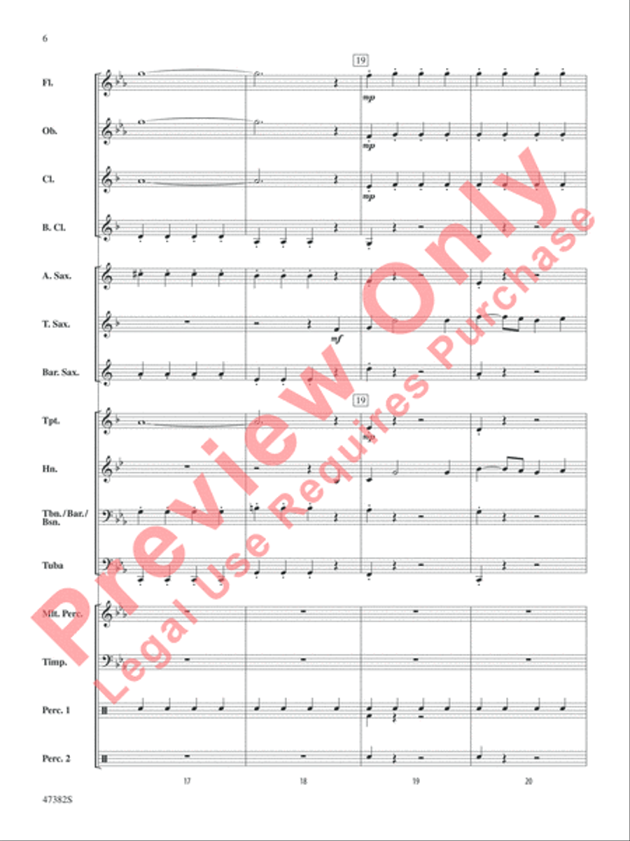 Gustav Holst Band Classics Concert Band scores gallery preview page 7