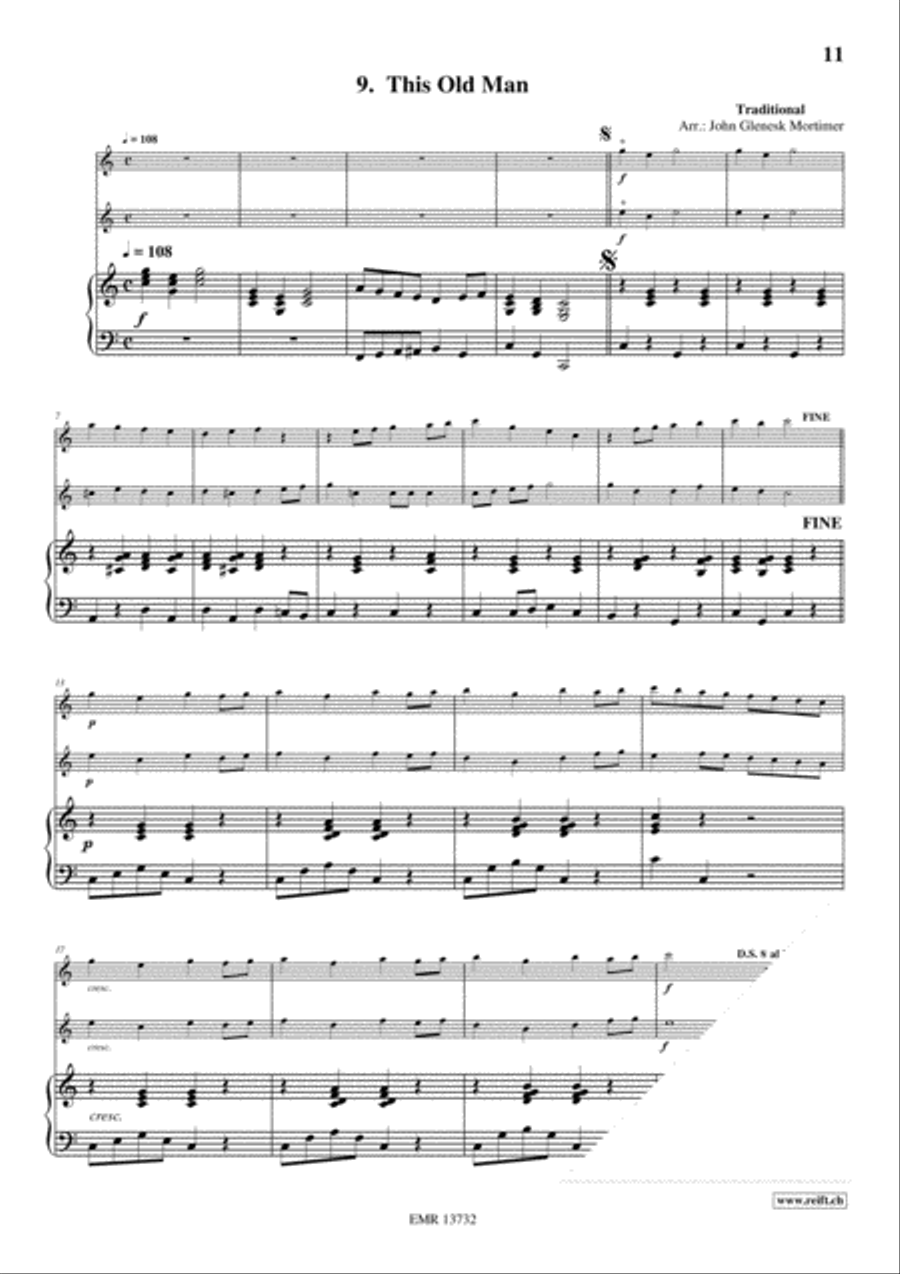 Duos Volume 1 Alto Recorder scores gallery preview page 12