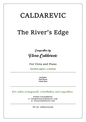 The River's Edge. For viola and piano.
