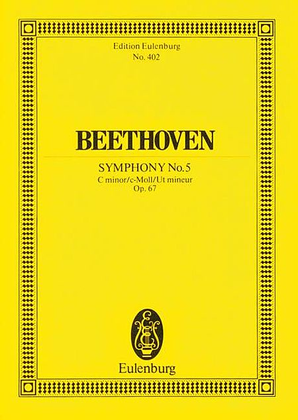 Book cover for Symphony No. 5 in C minor, Op. 67