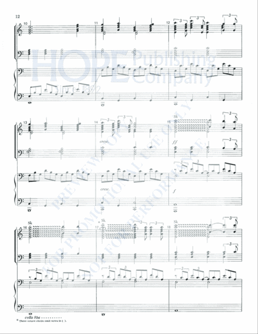 Key Rings Handbell Choir scores gallery preview page 15